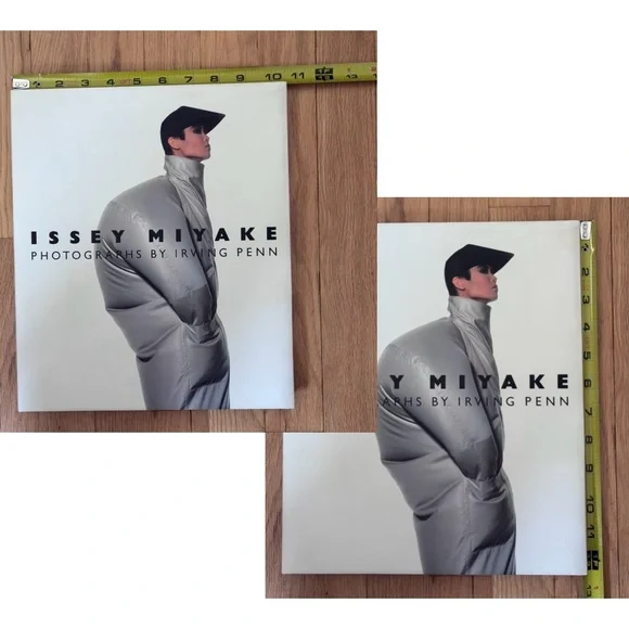 NWT ISSEY MIYAKE Book, First Edition, PHOTOGRAPHS By Irving Penn Hardcover, MINT